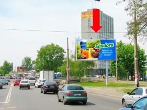 Реклама на бигбордах Киев